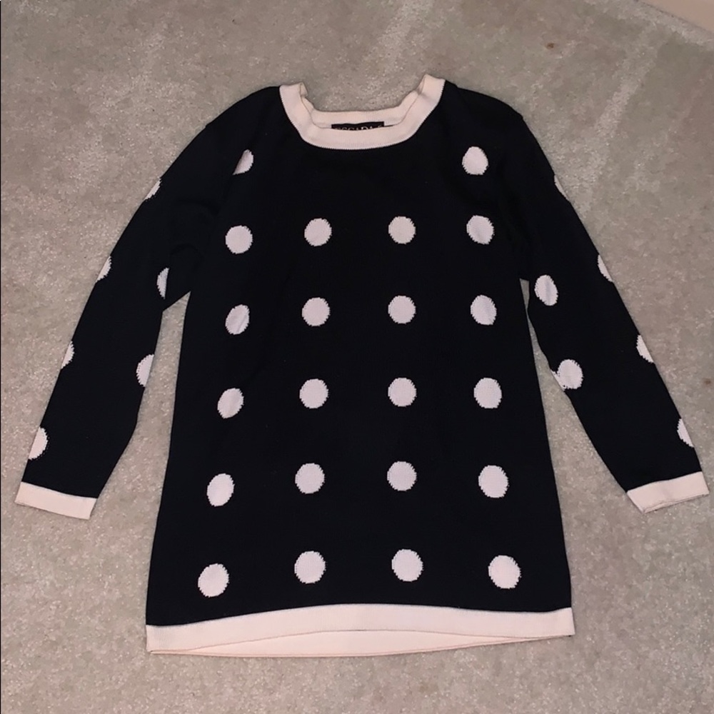 Escada Polka Dot Sweater
